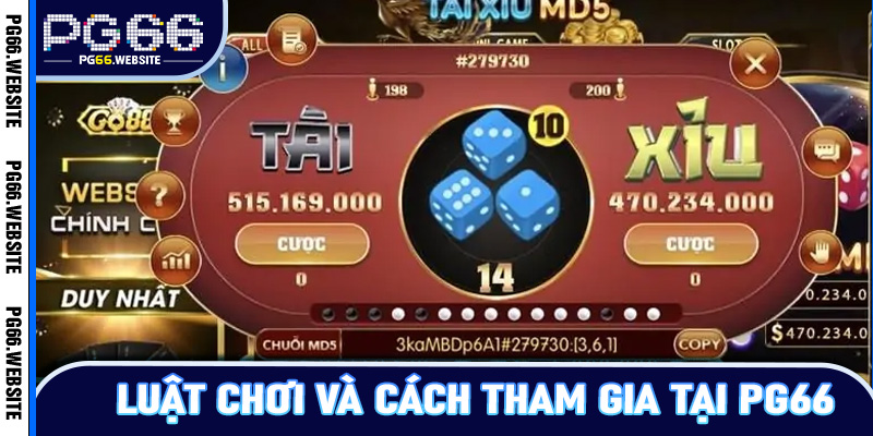 Luật chơi và cách tham gia tại PG66
