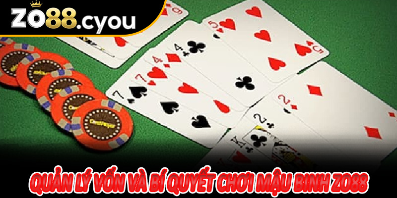 Quản lý vốn và bí quyết chơi Mậu Binh Zo88 lâu dài hiệu quả
