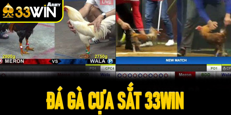 Đá Gà Cựa Sắt 33Win